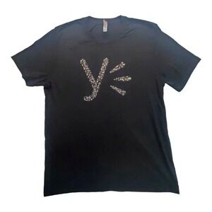 Microsoft Logo T Shirt Black Short Sleeve Graphic Tee Mens XL